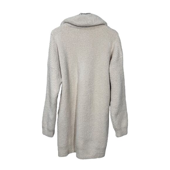 Barefoot Dreams Cozychic Half Zip Tunic Seashell 1X New NWT Pullover Cream - Picture 3 of 6